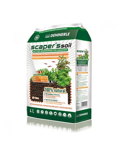 Dennerle Scapers Soil Type 1-4mm- 4L - 2102790