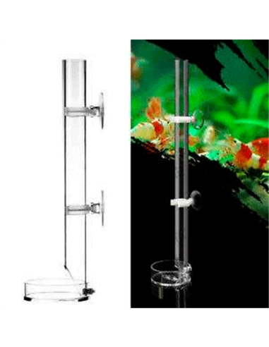 Alimentador em vidro - 40 cms de altura - 2 cm - 2104818