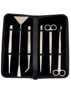 Estojo com 6 ferramentas de aquascaping 25cm - 2104987