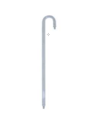 Tubo J em vidro para CO2 20cm - 2105150