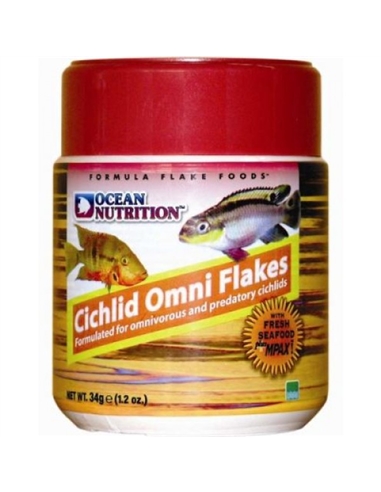 Ocean Nutricion CICHLID OMNI FLAKE FOODS 34gr. - 2105167