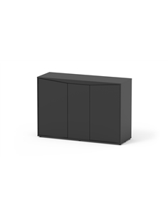 Móvel Aquatlantis Splendid 120x40x83 preto c/portas - 2105179