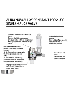 Kit Gerador de CO2 com Garrafa de Aço Inox - 2105545 2