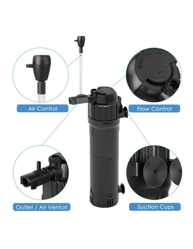 Filtro Interno 800Lt/h com UV #3 - 2105548