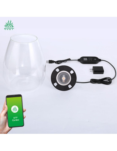 Wabi Kusa WEEK AQUA Mini7Pro-O LED Microlandscape - 1