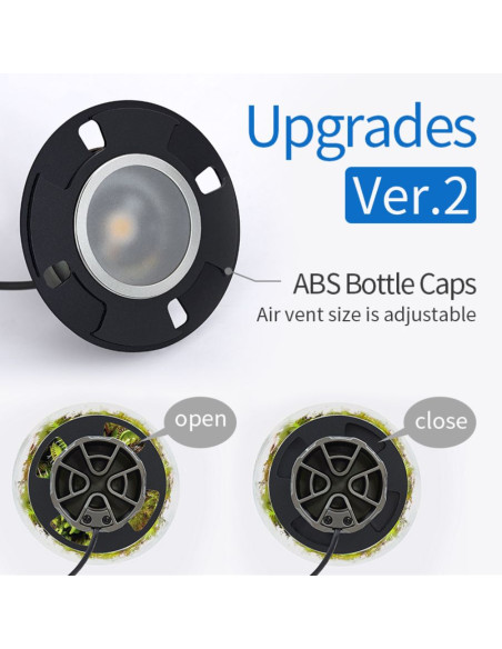 Wabi Kusa WEEK AQUA Mini7Pro-O LED Microlandscape - 2