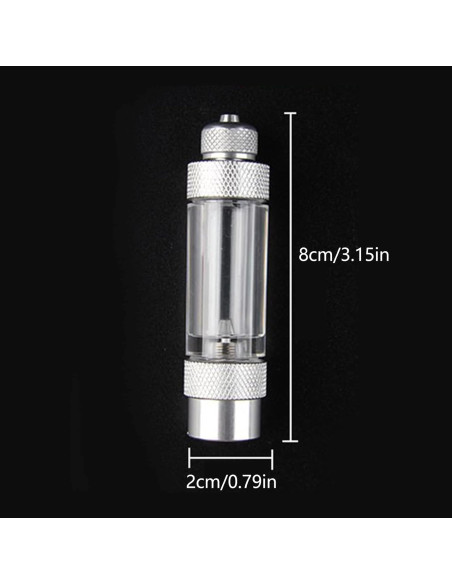 Conta bolhas Plástico com valvula Anti retorno incluida - 2