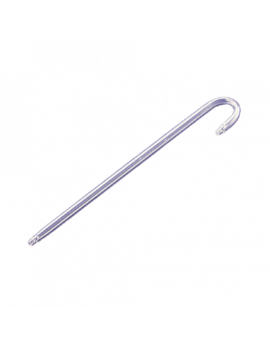 Tubo J em vidro para CO2 30cm - 1