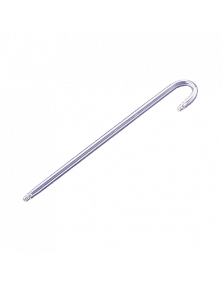 Tubo J em vidro para CO2 30cm - 1